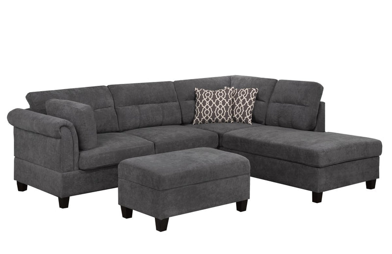 Brassex-Sectional-Ottoman-Grey-Km107S-1