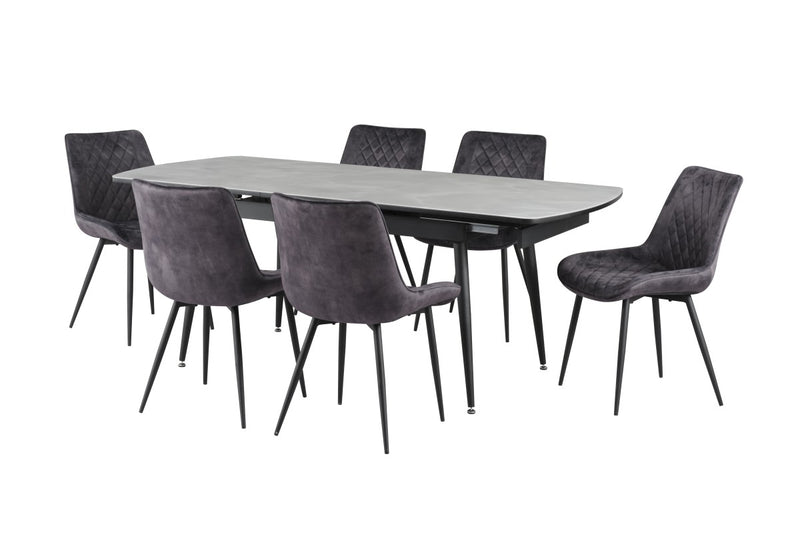 Brassex-7-Piece-Dining-Set-Light-Grey-Black-15667-1