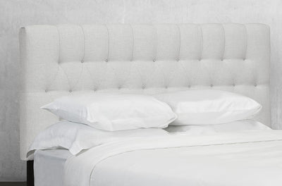 Elegant Headboard with Thick Tufting