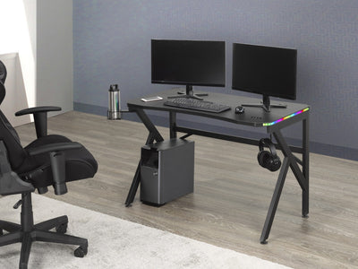 Brassex-Gaming-Desk-Chair-Set-Green-Black-12363-14