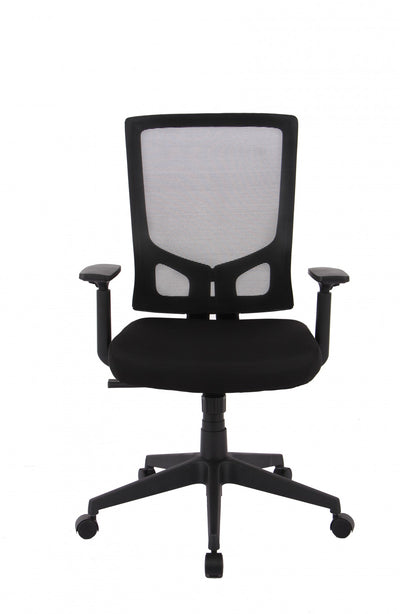 Brassex-Office-Desk-Chair-Set-Black-12365-9