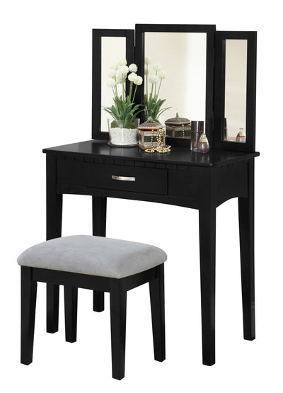 Brassex-Vanity-Set-Black-F4049Bk-9