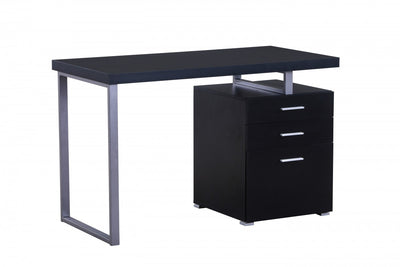 Brassex-Office-Desk-Chair-Set-Black-12365-13