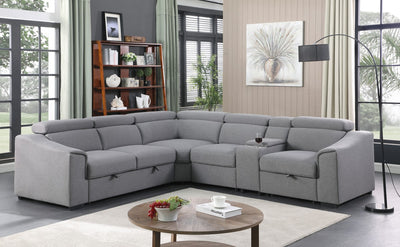 Brassex-Lhf-Sectional-Sofa-Bed-Grey-75651-2