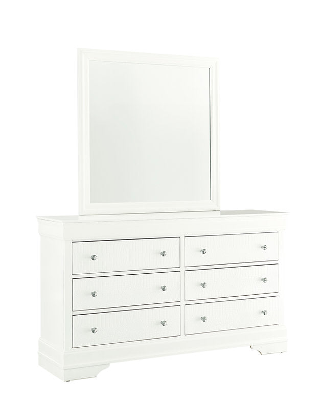 Pompei White Bedroom Set