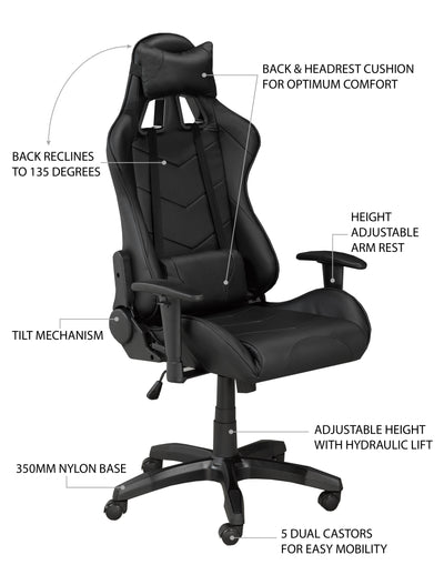 Brassex-Gaming-Chair-Black-5100-Blk-9