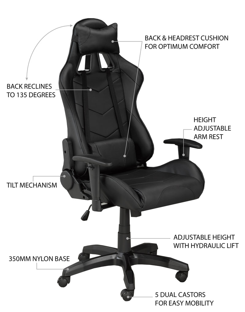 Brassex-Gaming-Chair-Black-5100-Blk-9