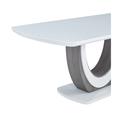 5922-71DT-Dining-Table-White-Glass-&-U-Shaped-Pedestal-Base-18