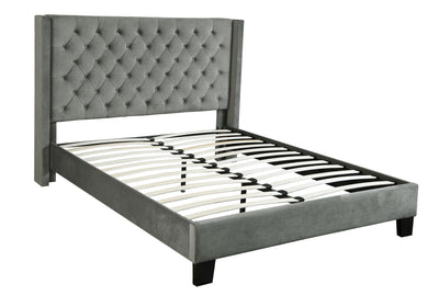 Brassex-King-Platform-Bed-Grey-7007K-Gr-1