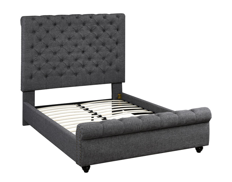 Brassex-King-Platform-Bed-Grey-B2029K-Gr-1