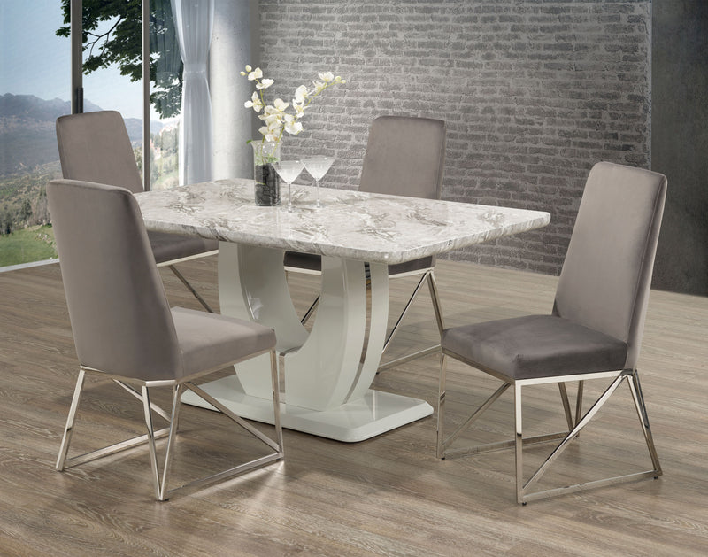 Brassex-5-Piece-Dining-Set-Grey-4066-2