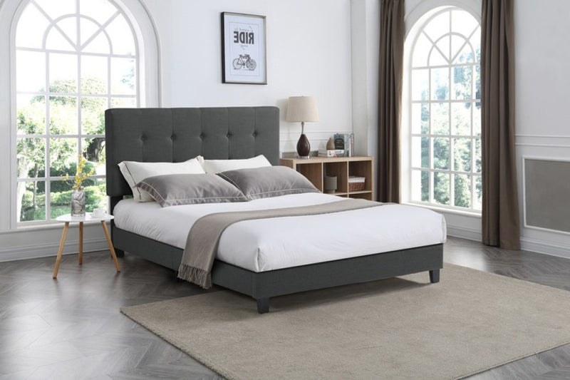 Brassex-King-Platform-Bed-Dark-Grey-2113-K-Dg-2