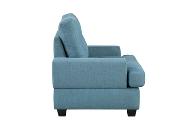 Dunstan Blue Chair