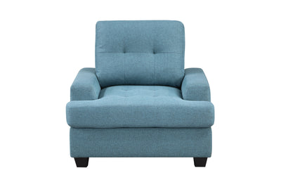 Dunstan Blue Chair