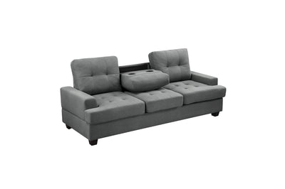 Dunstan Dark Grey Sofa