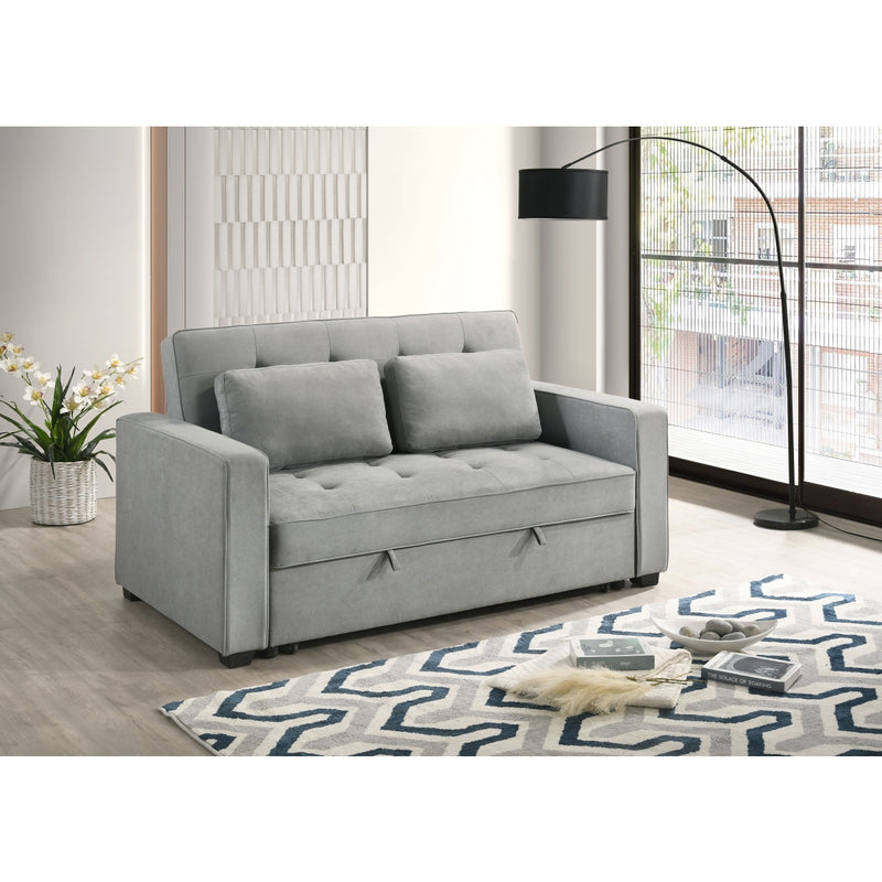 99025LGY-3CL-Sofa-Bed-with-2-Pillows-14