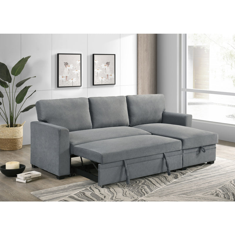 99073GYSS-2-piece-Sectional-with-Pull-out-Sleeper-and-Reversible-Storage-Chaise-Grey-35