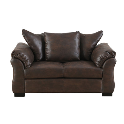 99075BRW-2-Loveseat-Brown-Polished-Microfiber-7