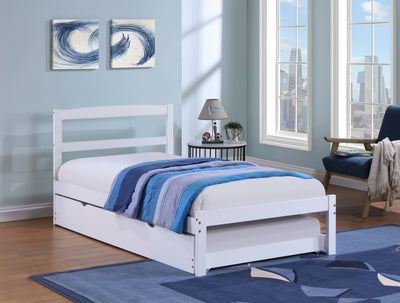 KidScape All-in-One Platform Bed - White