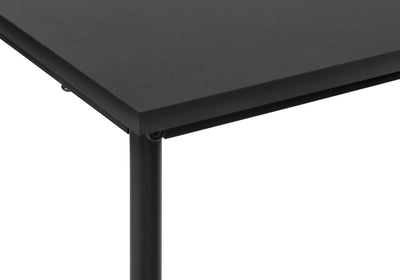 Contemporary Black Metal Accent Table 2 Tier Small End Side Living Room Bedroom