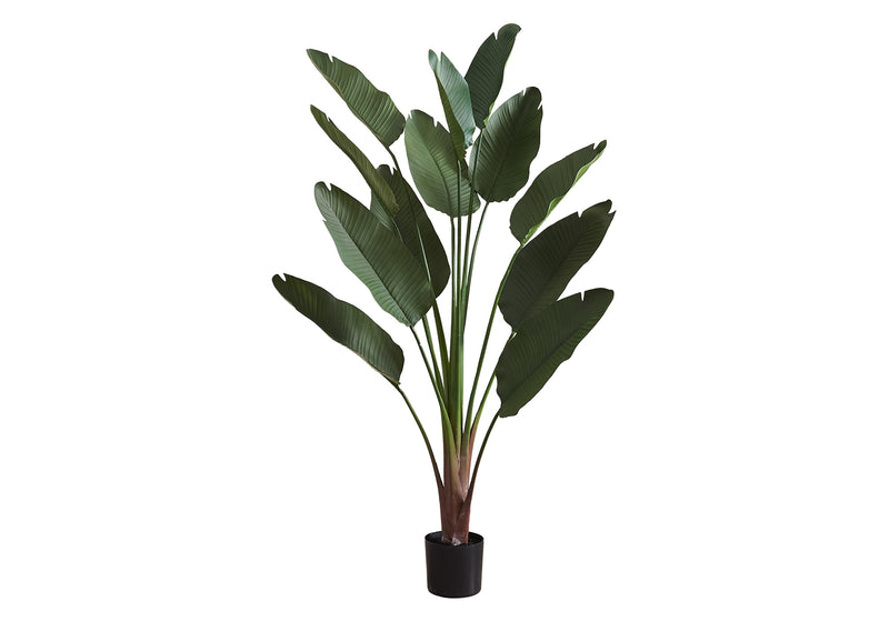 83" Tall Artificial Palm Tree, Real Touch Green Leaves, Indoor Decorative Plant