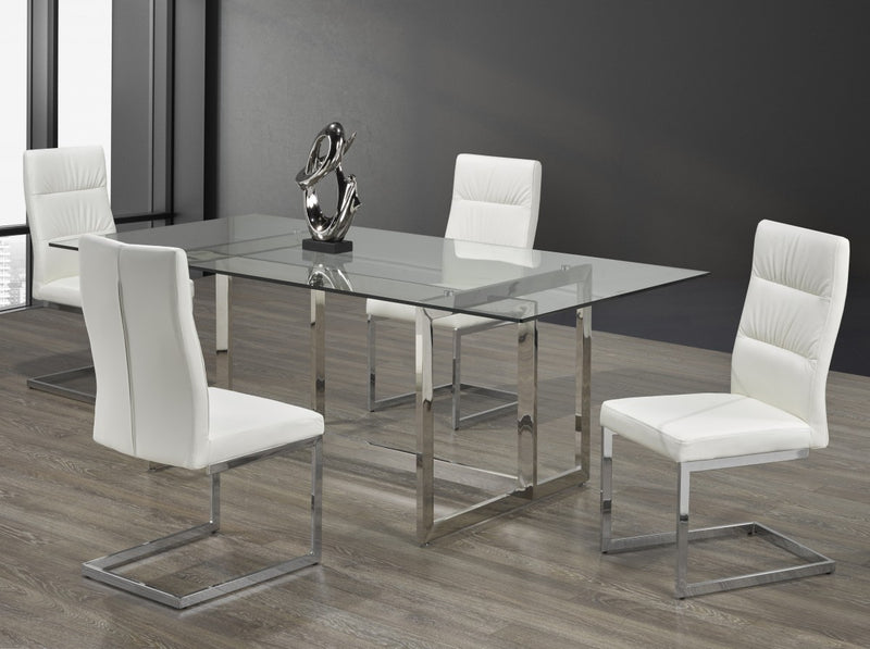 Brassex-5-Piece-Dining-Set-White-5004-2