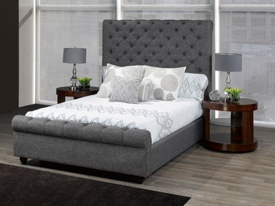 Brassex-King-Platform-Bed-Grey-B2029K-Gr-2