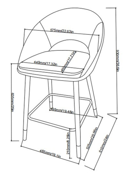 Brassex-Counter-Stool-Set-Of-2-Grey-24491-12