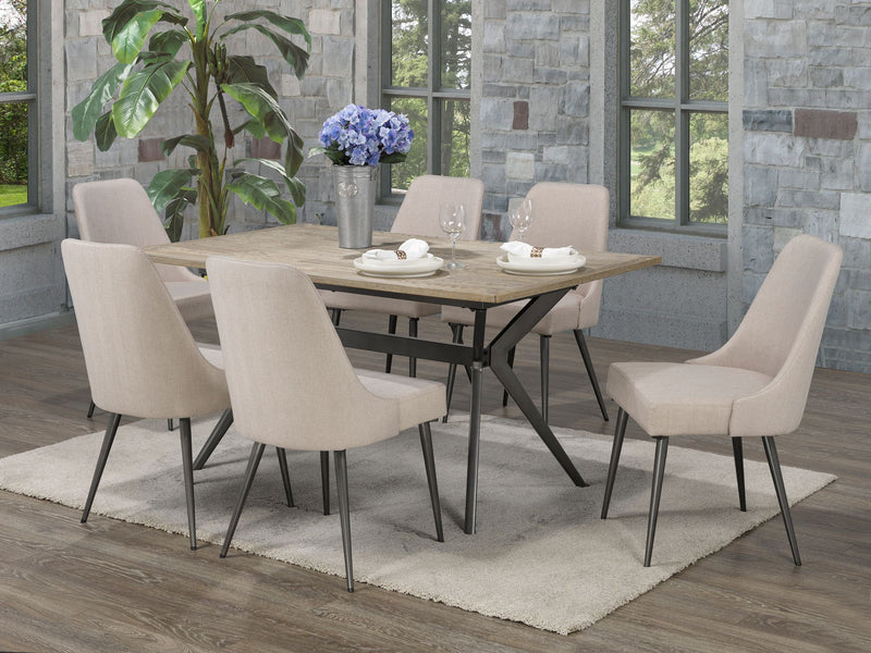 Brassex-7-Piece-Dining-Set-Beige-D655-7-Bei-2