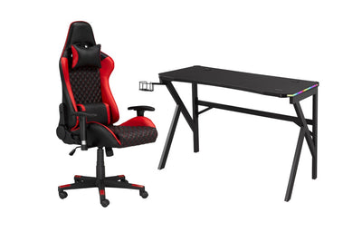 Brassex-Gaming-Desk-Chair-Set-Red-Black-12346-12