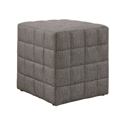 Ottoman - Grey Fabric