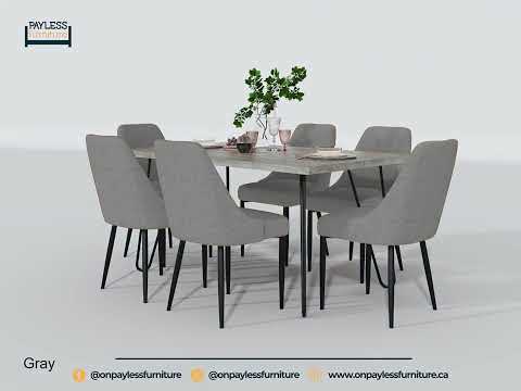 Grey Keene Dining Collection 5 Piece