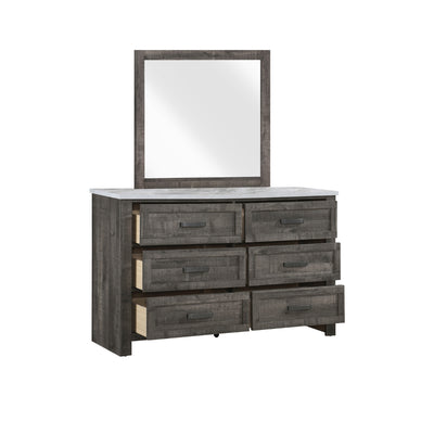 Lowest-price-1457-6-Mirror-Rustic-Grey-13