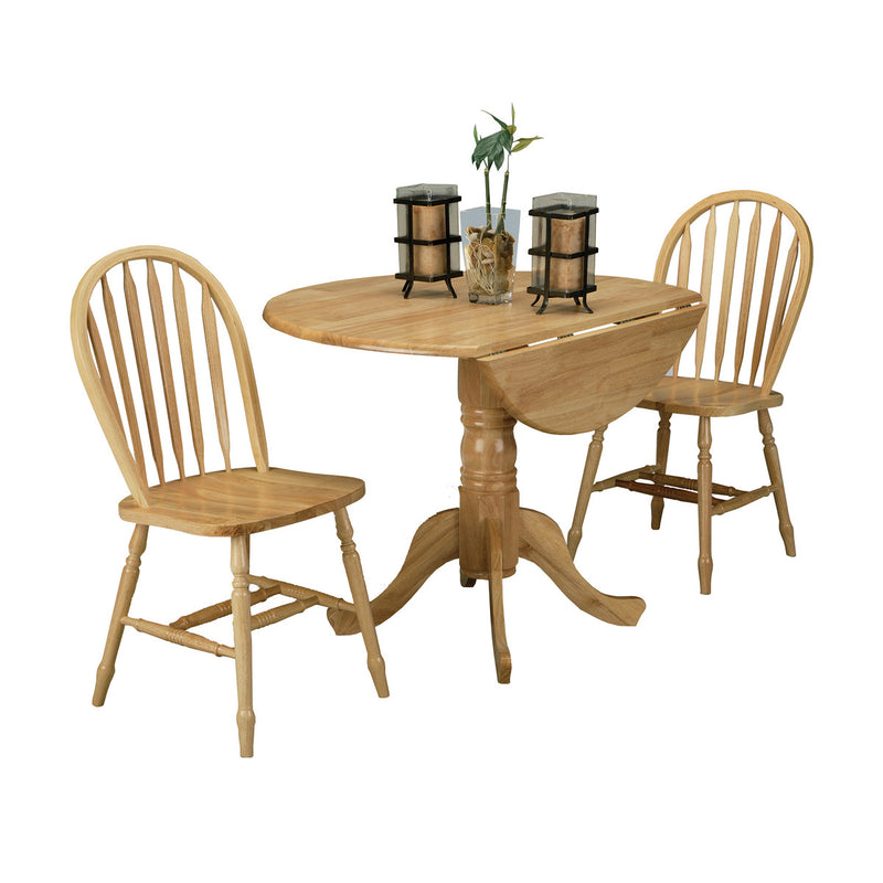Affordable furniture in Canada: 5140NADT Drop-leaf Pedestal Table-6