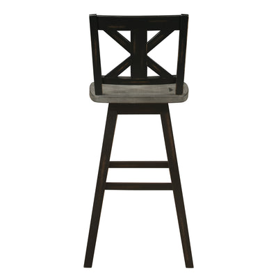 Affordable furniture in Canada: 5602-29BK Swivel Pub Height Chair-11