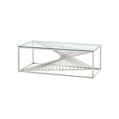 Affordable coffee table with glass top in Canada - 6872-30CT-5
