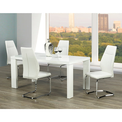 Affordable furniture in Canada: 7167-63DT Dinette Table with Glass Top.-11