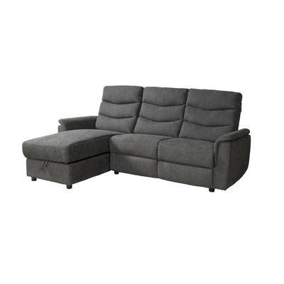 Affordable furniture in Canada: 2-piece sectional with left side storage chaise (99920LGYSS)-7