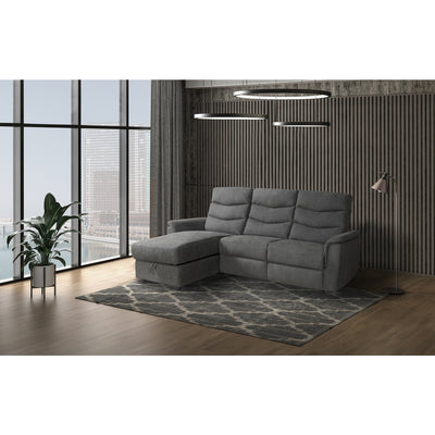 Affordable furniture in Canada: 2-piece sectional with left side storage chaise (99920LGYSS)-9