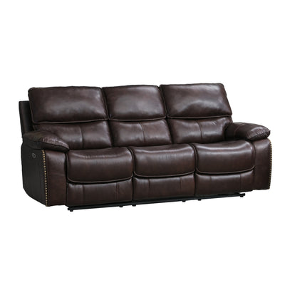 Affordable Canadian furniture: 99972P-BRW-3 Power Reclining Sofa-7