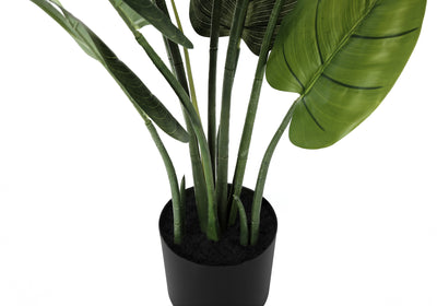 Aureum Tree: 37" Tall Artificial Plant - Real Touch, Green Leaves -  Indoor Decor