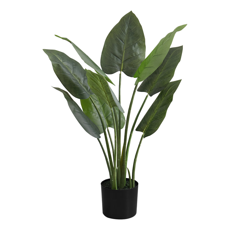 Aureum Tree: 37" Tall Artificial Plant - Real Touch, Green Leaves -  Indoor Decor