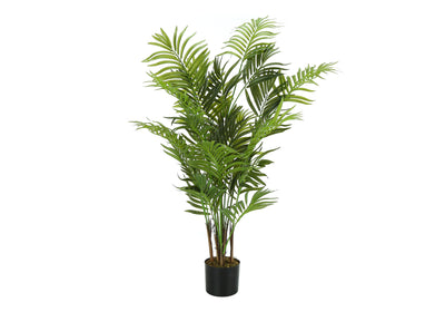 47" Tall Areca Palm Tree, Real Touch, Green Leaves - Perfect Decorative Greenery