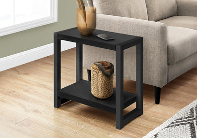 Accent Table - 22"H / Black / Black Metal - I 2081