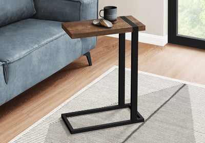 Accent Table - Brown Reclaimed Wood-Look / Black Metal - I 2853