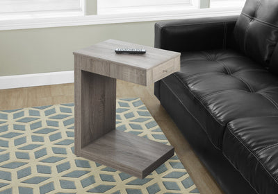 Accent Table - Dark Taupe With A Drawer - I 3191