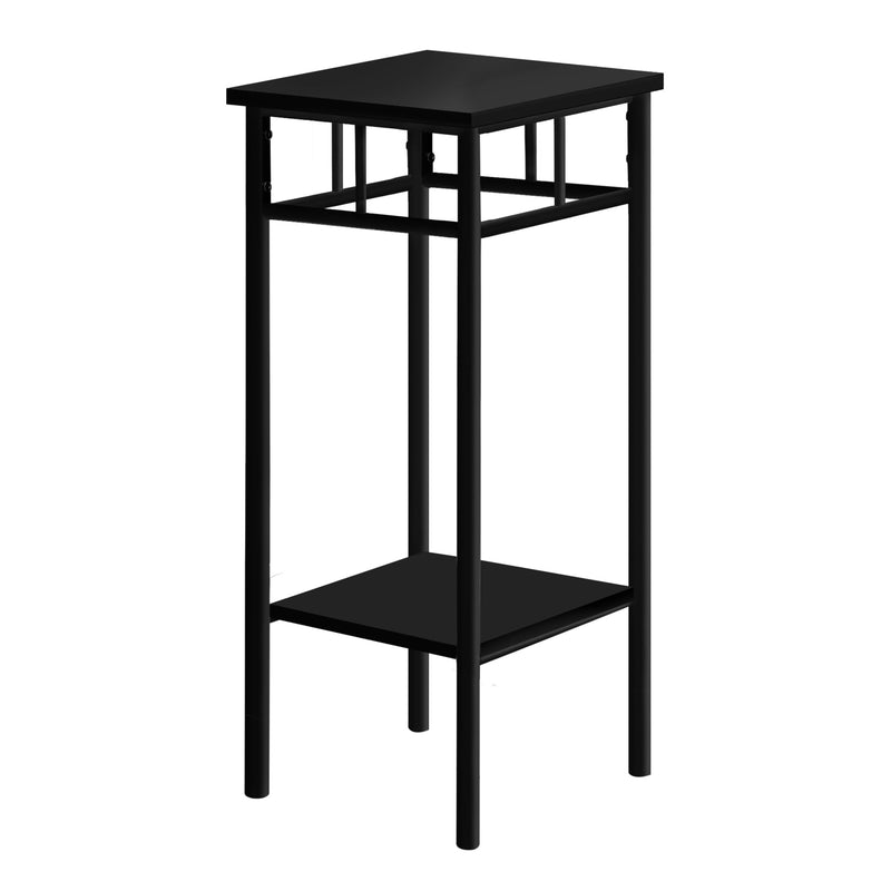 Accent Table - 28"H / Black / Black Metal - I 3278