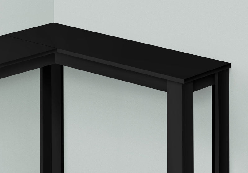 Accent Table - 36" / Black Corner Console - I 3657