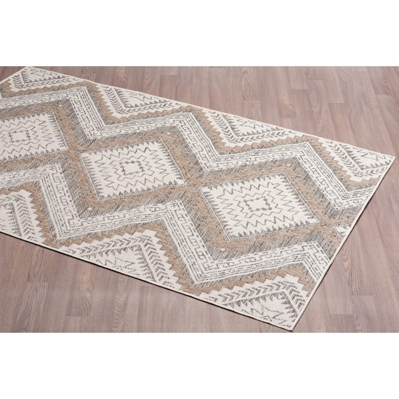 Carnival Indoor-Outdoor Polypropylene Ivory Sand Rug - VI-CAR-35-2009-SAND