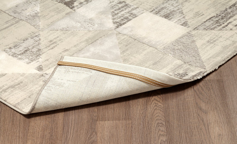 Soft Powerloomed Grey Rug 6188B - VI-PAN-46-6188B-GRY